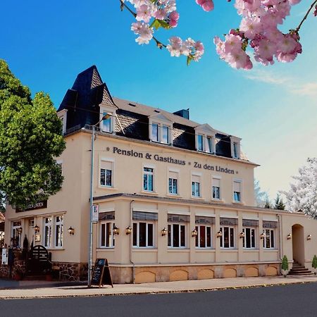 Zu Den Linden - Radebeul Pension Mit Restaurant Ngoại thất bức ảnh